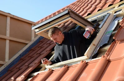 Pose de fenêtres de toit Velux à Gibercourt